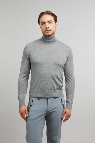 Merino Wool Turtleneck Sweater – Jasper