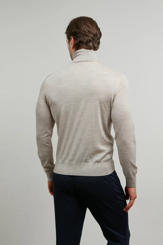 Merino Wool Turtleneck Sweater – Jasper