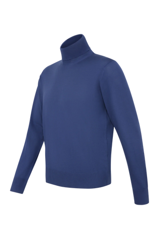 Merino Wool Turtleneck Sweater – Jasper