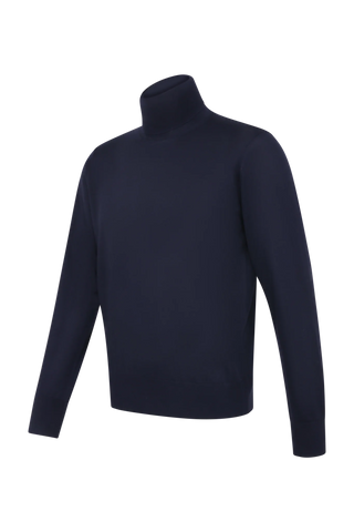 Merino Wool Turtleneck Sweater – Jasper