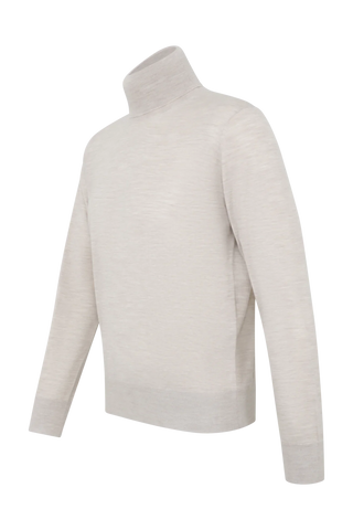 Merino Wool Turtleneck Sweater – Jasper