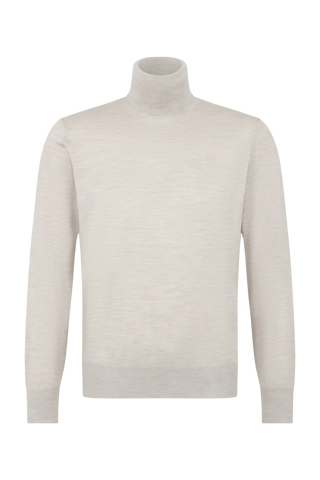 Merino Wool Turtleneck Sweater – Jasper