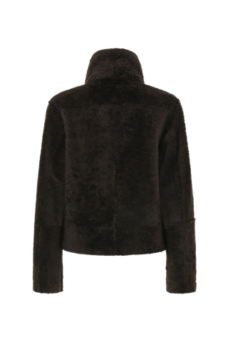 Shearling Biker Jacket - Jolina