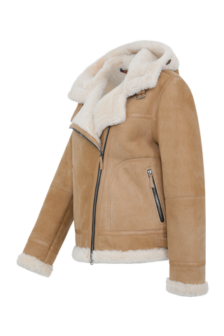 Lambskin biker jacket - Norah-MV