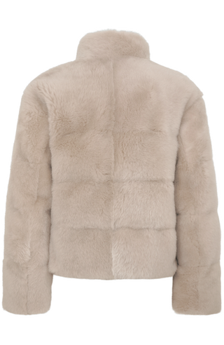 Shearling Jacket with Down Filling - Alpine-SC