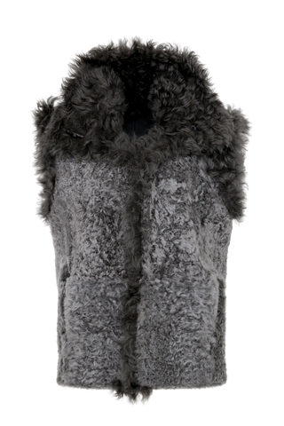 Gilet en peau lainée - Lotta-LLA