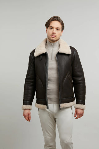 Lederjacke - Luis-MDF