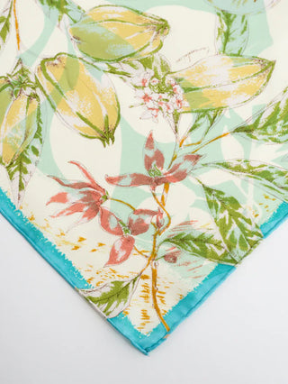 Seidentuch mit Frucht-Print - 65 Silk