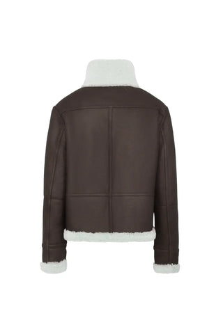 Giacca in shearling stile biker - Miray-MDF