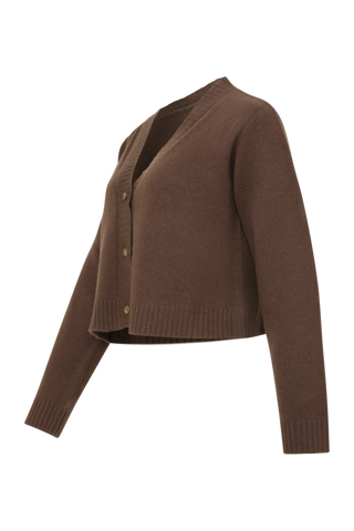 Cardigan Boxy V-Ausschnitt