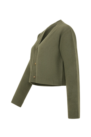 Cardigan Boxy V-Ausschnitt