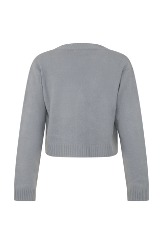 Cardigan Boxy V-Ausschnitt