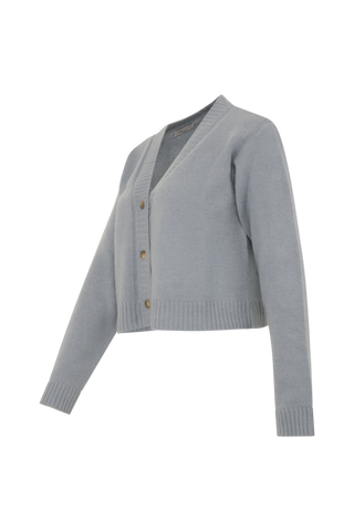 Cardigan Boxy V-Ausschnitt