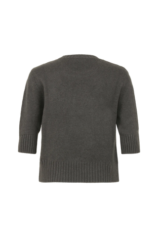 Maglione in cashmere con maniche a 3/4