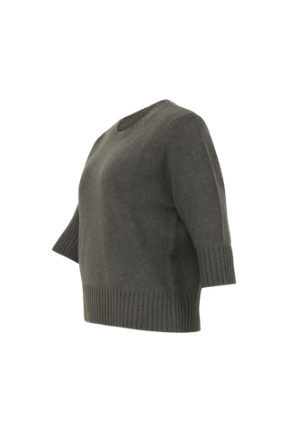 Maglione in cashmere con maniche a 3/4