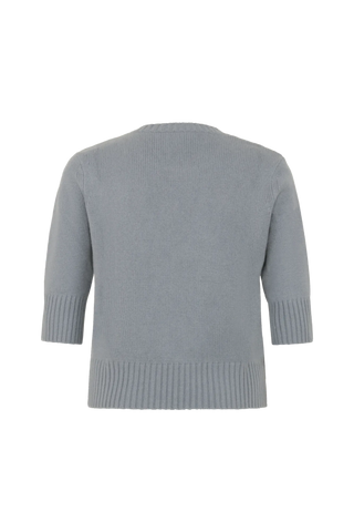 Maglione in cashmere con maniche a 3/4