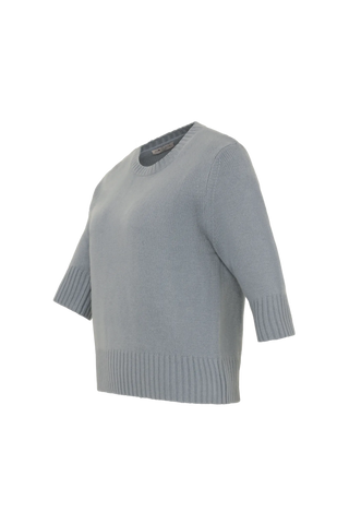 Maglione in cashmere con maniche a 3/4