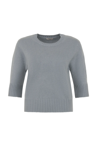 Maglione in cashmere con maniche a 3/4