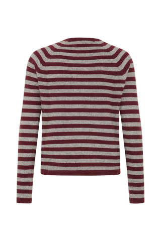 Pullover mit klassischen Streifen