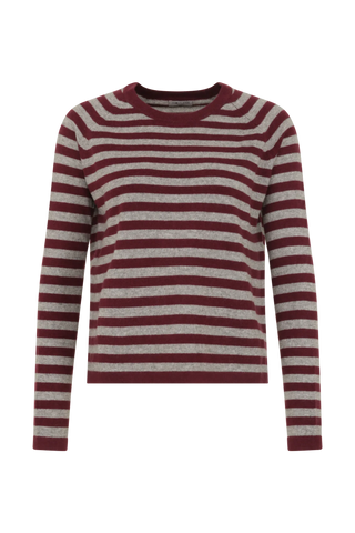 Pullover mit klassischen Streifen