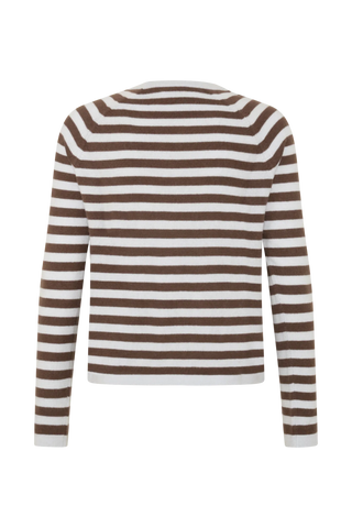 Pullover mit klassischen Streifen
