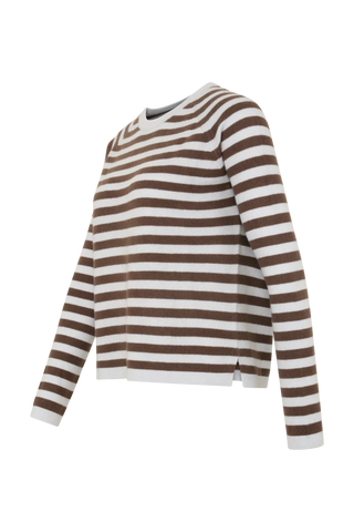 Pullover mit klassischen Streifen