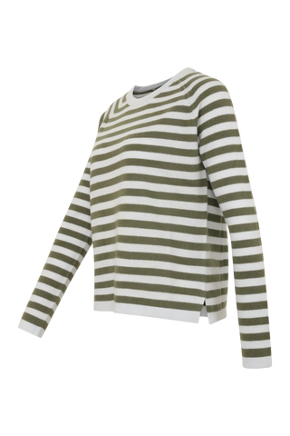Pullover mit klassischen Streifen