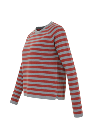 Pullover mit klassischen Streifen