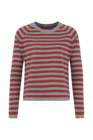 Pullover mit klassischen Streifen