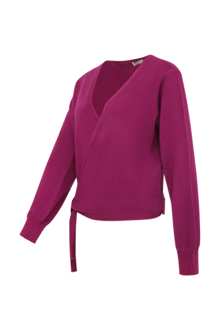 Cardigan a portafoglio