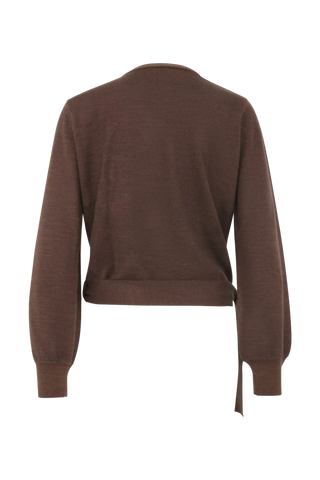 Cardigan a portafoglio
