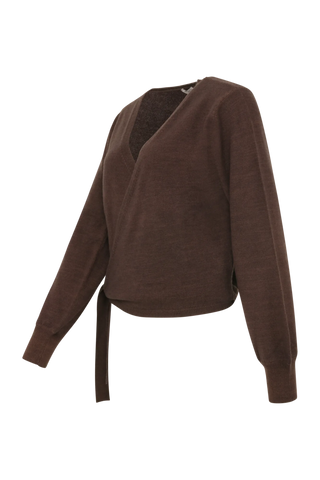 Cardigan a portafoglio