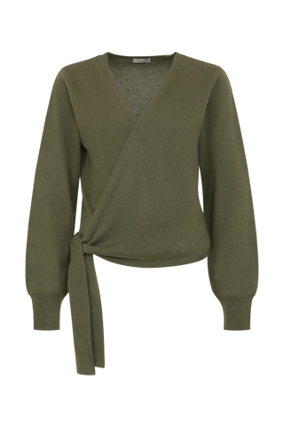 Cardigan a portafoglio