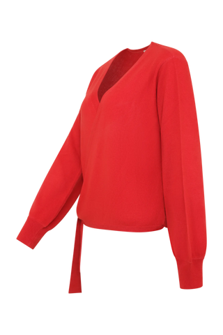 Cardigan a portafoglio