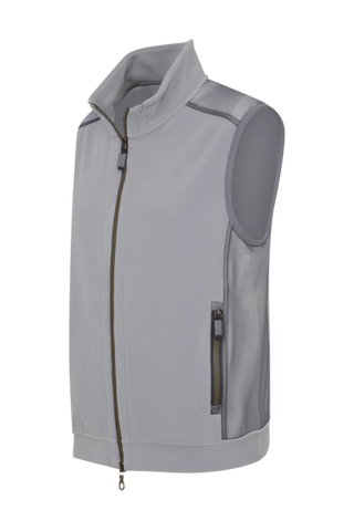 Gilet in Biodegradable Fleece - Neil