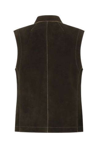Gilet in pelle di cervo - Nik