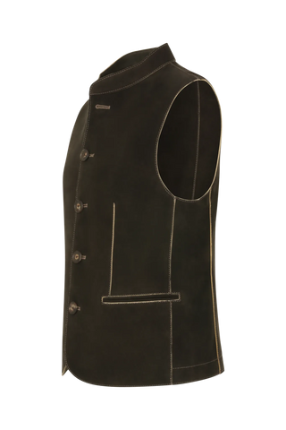Gilet in pelle di cervo - Nik