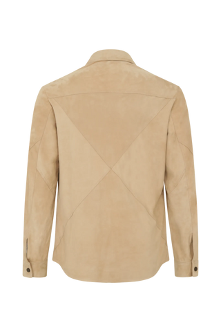 Camicia in camoscio Rudy