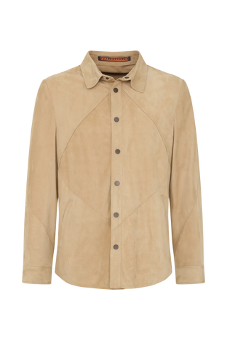 Camicia in camoscio Rudy