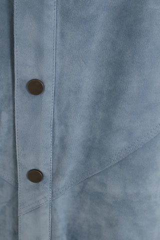 Camicia in camoscio Rudy
