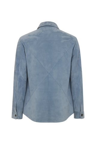 Camicia in camoscio Rudy
