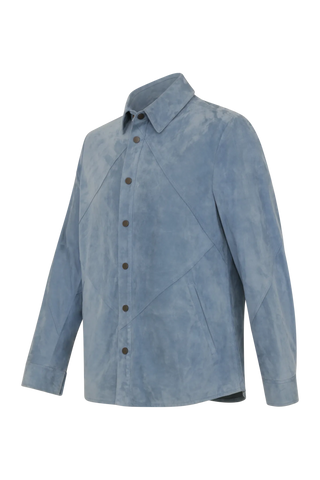 Camicia in camoscio Rudy