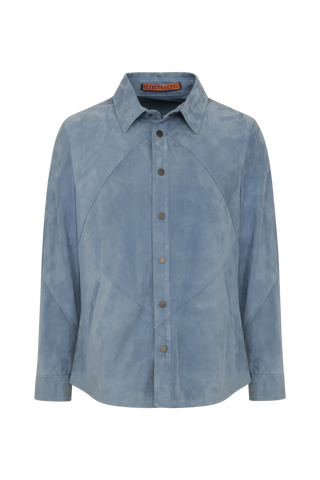Camicia in camoscio Rudy