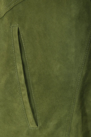 Camicia in camoscio Rudy