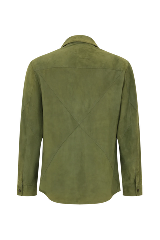 Camicia in camoscio Rudy