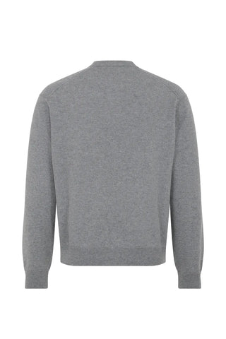 Cashmere Sweater with a Round Neckline - Sebastian-WS