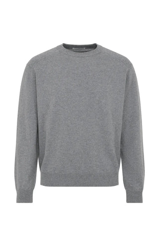 Cashmere Sweater with a Round Neckline - Sebastian-WS