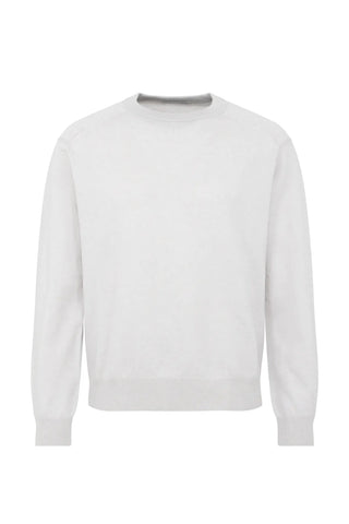 Cashmere Sweater with a Round Neckline - Sebastian-WS