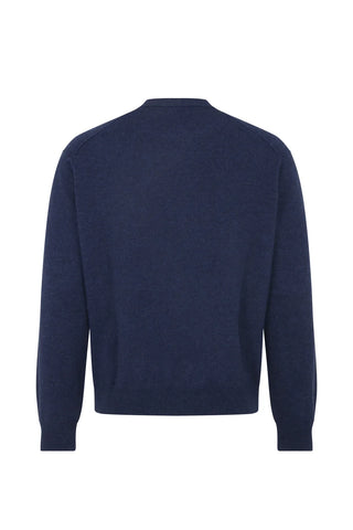 Cashmere Sweater with a Round Neckline - Sebastian-WS