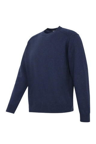 Cashmere Sweater with a Round Neckline - Sebastian-WS